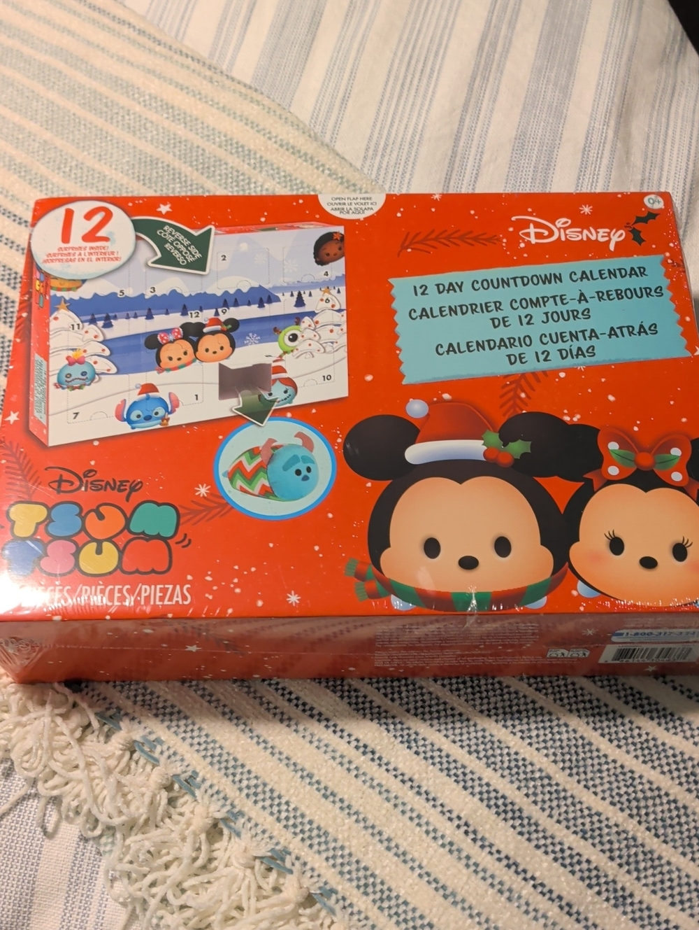 Disney Tsum Tsum 12-Day Countdown Calendar - Red